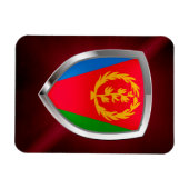 Eritrea Mettalic Emblem Magneet (Horizontaal)