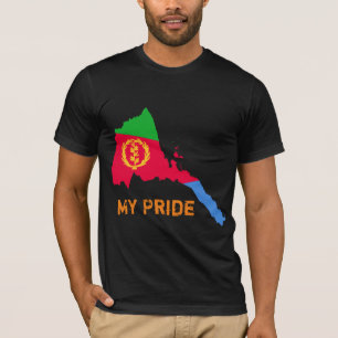 Eritrea Mijn trots met Eritrees T-shirt design