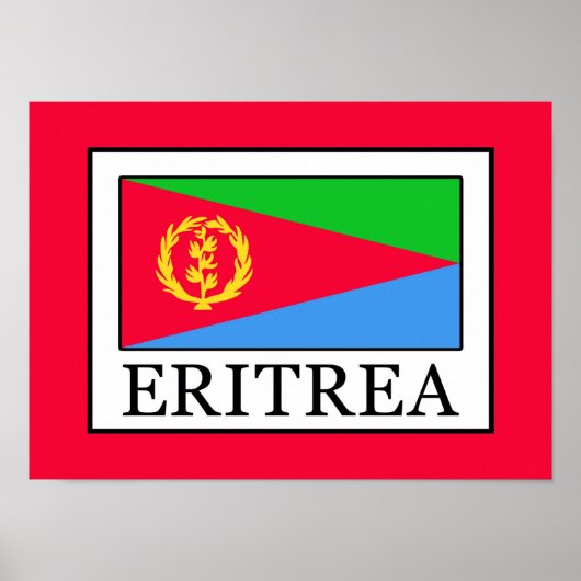 Eritrea Poster (Voorkant)