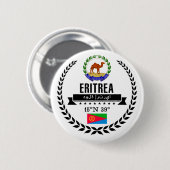 Eritrea Ronde Button 5,7 Cm (Voorkant /achterkant)