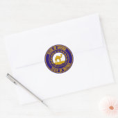 Eritrea Round Emblem Ronde Sticker (Envelop)