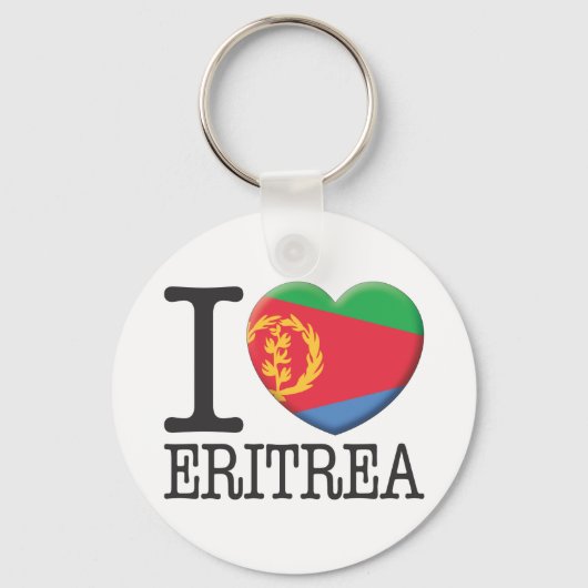 Eritrea Sleutelhanger (Voorkant)