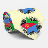 Eritrea Star Stropdas (Opgerold)