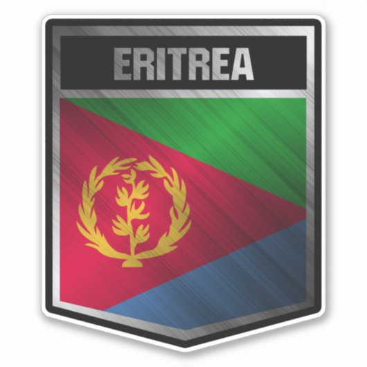 Eritrea Sticker (Voorkant)