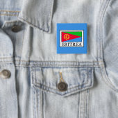 Eritrea Vierkante Button 5,1 Cm (In situ)