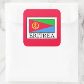 Eritrea Vierkante Sticker (Tas)