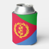 Eritrea Vlag Blikjeskoeler (Blikje Voorkant)