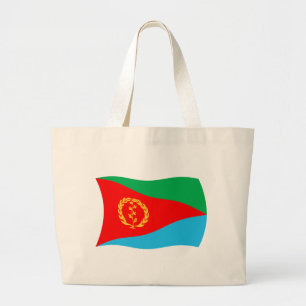 Eritrea Vlag Boodschappentas Grote Tote Bag