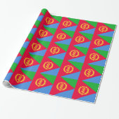 Eritrea Vlag Cadeaupapier (Uitgerold)