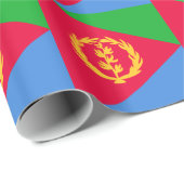 Eritrea Vlag Cadeaupapier (Rol Hoek)