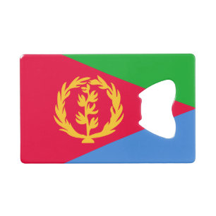Eritrea Vlag Creditkaart Flessenopener