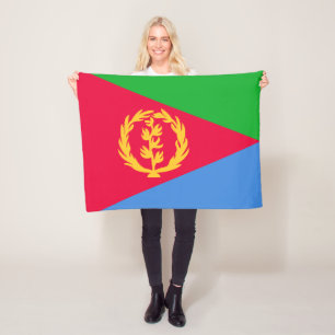 Eritrea Vlag Fleece Deken