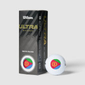 Eritrea Vlag Golfballen (Verpakking)