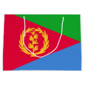 Eritrea Vlag Groot Cadeauzakje (Voorkant)