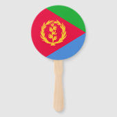 Eritrea Vlag Handwaaier (Achterkant)