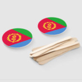 Eritrea Vlag Handwaaier (Niet-gemonteerd)