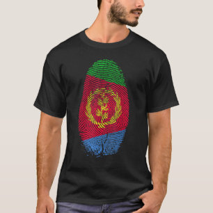 Eritrea Vlag in mijn DNA voor Erit T-shirt