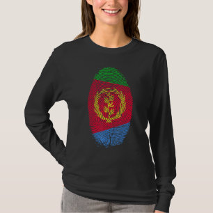 Eritrea Vlag in mijn DNA voor Erit T-shirt