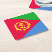 Eritrea Vlag Kartonnen Onderzetters (Schuin)