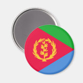 Eritrea Vlag Magneet (Voorkant / Achterkant)