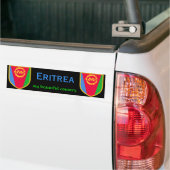 Eritrea vlag mijn mooie land bumpersticker (Op Truck)