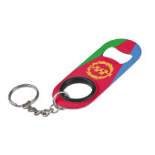 Eritrea Vlag Mini Flessenopener (Voorkant Gekanteld)