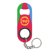 Eritrea Vlag Mini Flessenopener (Achterkant)