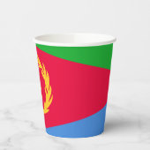 Eritrea Vlag Papieren Bekers (Links)