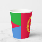 Eritrea Vlag Papieren Bekers (Rechts)