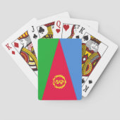 Eritrea vlag pokerkaarten (Achterkant)