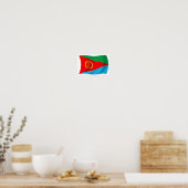 Eritrea Vlag Poster Print (Keuken)