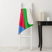 Eritrea Vlag Sherpa Deken (In situ)