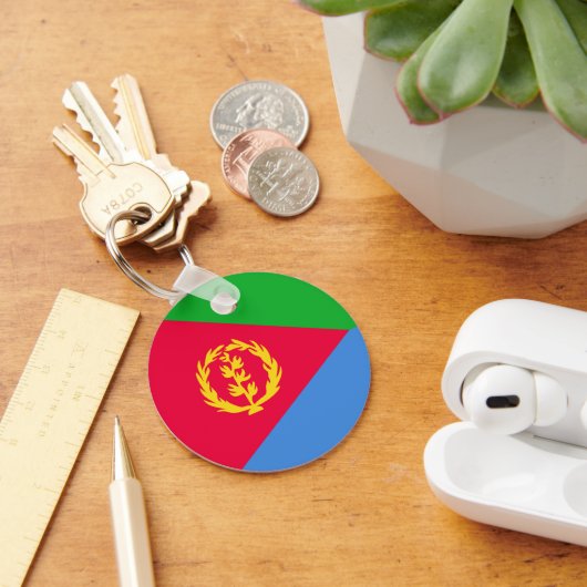 Eritrea vlag sleutelhanger (Bureau)
