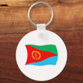Eritrea Vlag Sleutelhanger (Voorkant)