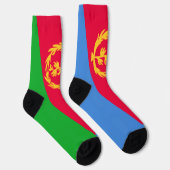 Eritrea Vlag Sokken (Rechts)