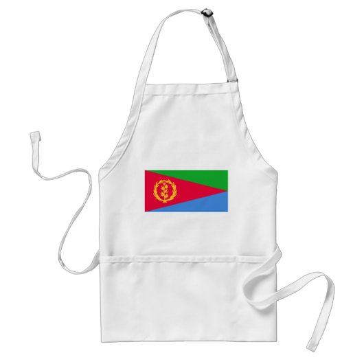 Eritrea Vlag Standaard Schort (Voorkant)