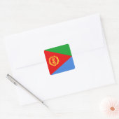 Eritrea Vlag Sticker (Envelop)