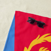 Eritrea Vlag Strandlaken (In situ)