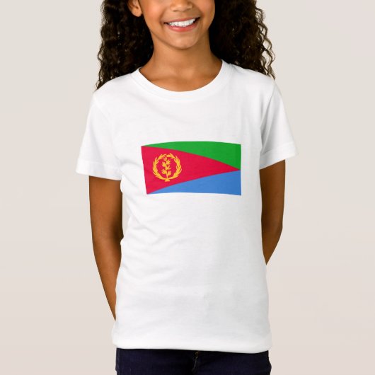 Eritrea Vlag T-shirt (Voorkant)