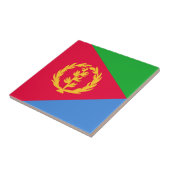 Eritrea Vlag Tegeltje (Zijkant)