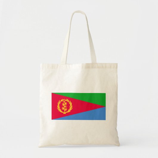 Eritrea Vlag Tote Bag (Voorkant)