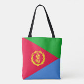 Eritrea vlag tote bag (Achterkant)