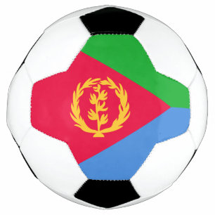 Eritrea Vlag Voetbal