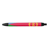 Eritrea Vlag Zwarte Inkt Pen (Voorkant)