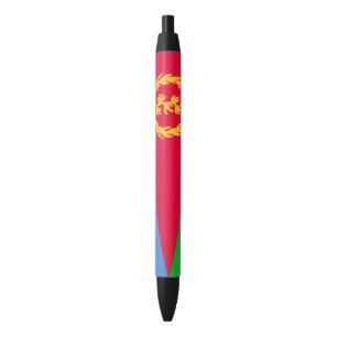 Eritrea Vlag Zwarte Inkt Pen