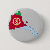 Eritrea vlagkaart ronde button 5,7 cm (Voorkant)