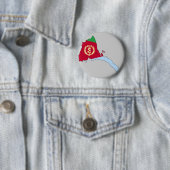 Eritrea vlagkaart ronde button 5,7 cm (In situ)