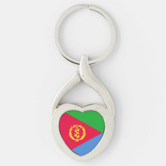 Eritreaanse vlag sleutelhanger (Voorkant)