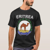 Eritrean Emblem National Pride Design T Shirt (Voorkant)