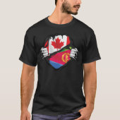 Eritrees Canadese handvuurpelotes T-shirt (Voorkant)
